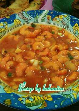 Udang asam manis super simple