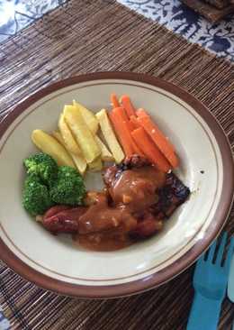 Saos steak sederhana - 222 resep - Cookpad