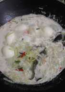 Sayur labu siam telor