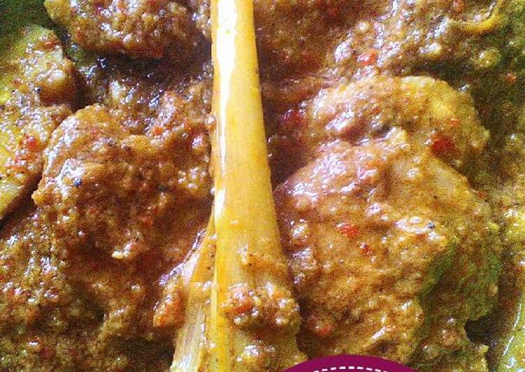 cara membuat Rendang jengkol