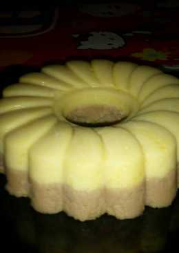 Steam milo cheese cake
