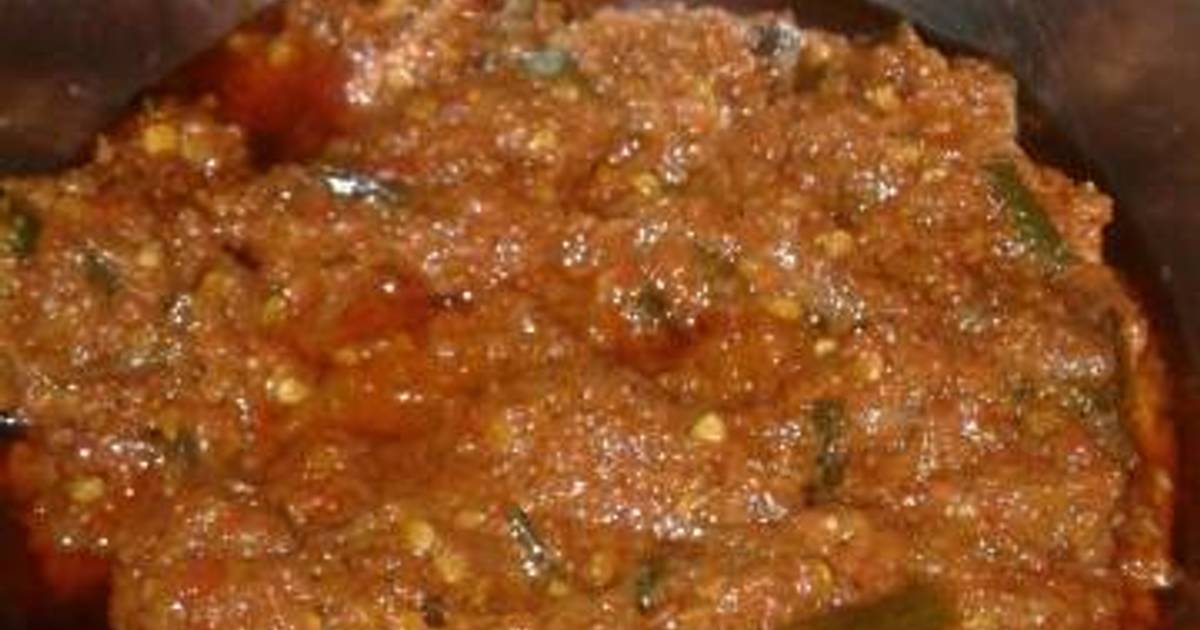 32 resep sambal terasi goreng tanpa tomat enak dan 