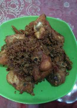 Ayam goreng lengkuas simple