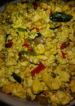 004 orek tahu warna warni