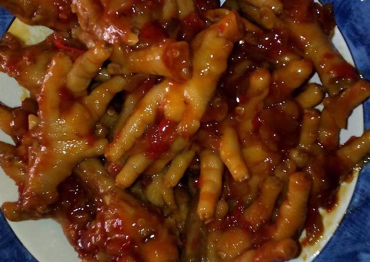 resep makanan Ceker Setan