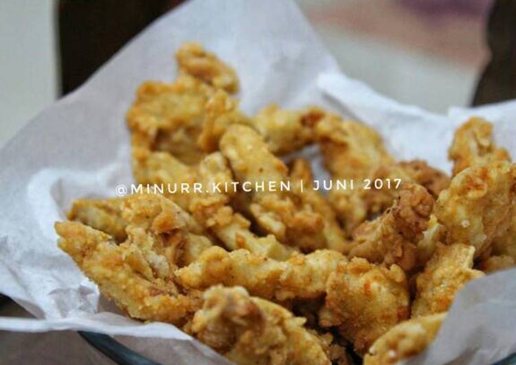 resep makanan Jamur Crispy