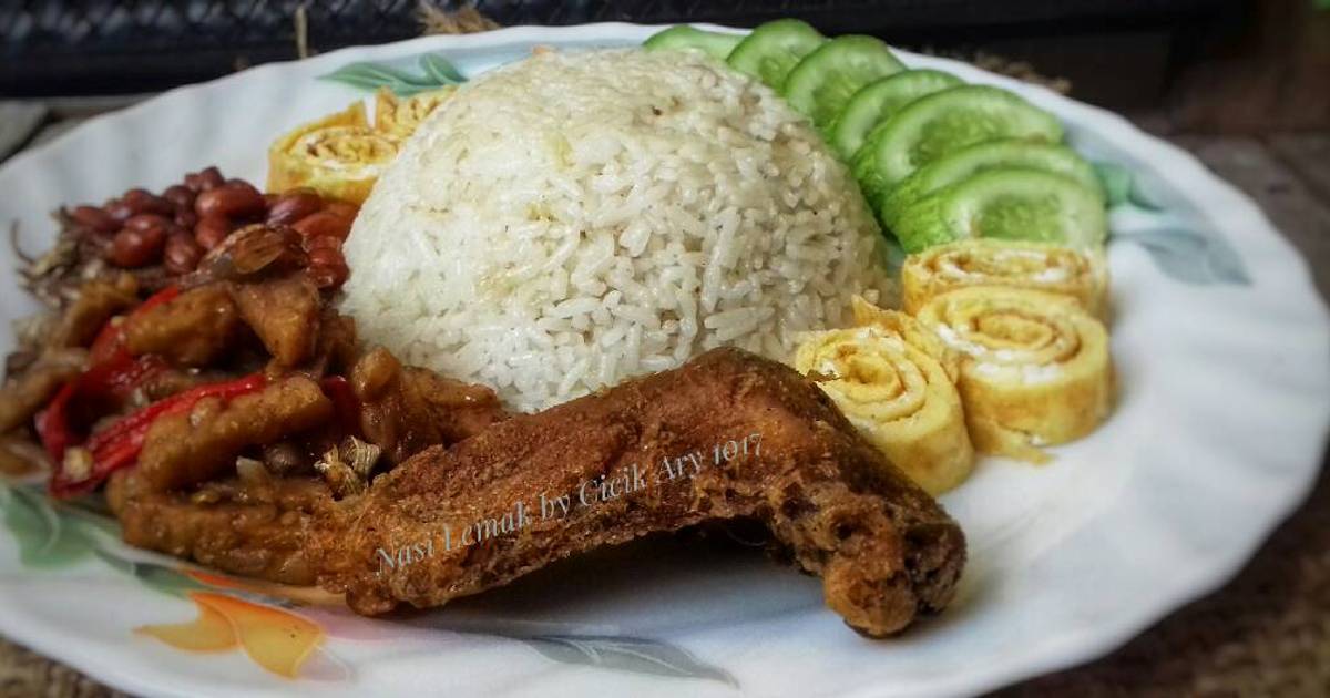 44 resep nasi lemak enak dan sederhana - Cookpad