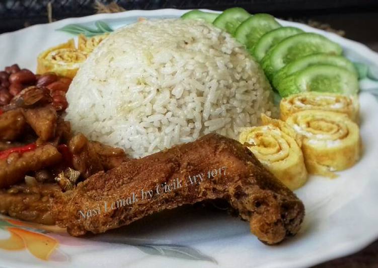 resep makanan Nasi Lemak ipin upin (#pr_asianfood)