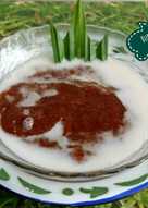 Bubur singkong gula merah