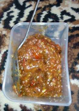 Sambel terasi ala pecel lele