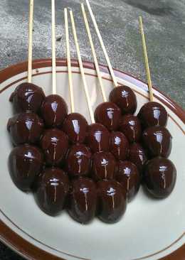 Puding telur puyuh coklat