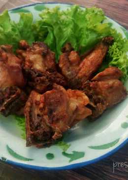 Ayam goreng ungkep bawang putih #seninsemangat