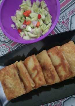 Martabak telur mini