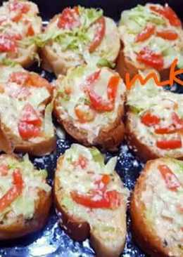 Bruchetta Salmon Mayo #BeraniBaking