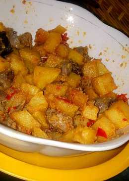 "Sambal Goreng Kentang Ati Ampela"