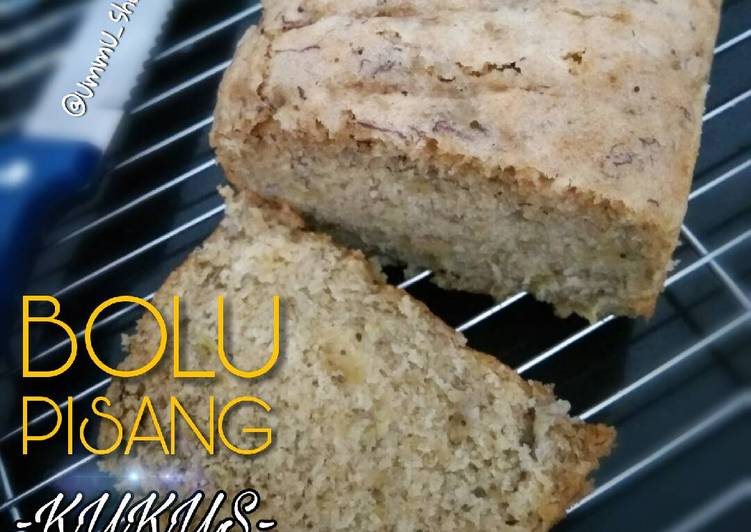 resep masakan Bolu Pisang Ambon Kukus (SIMPEL ENAK)