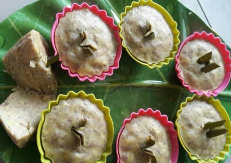 resep masakan Mpasi bolu pisang kukus no mixer no sugar