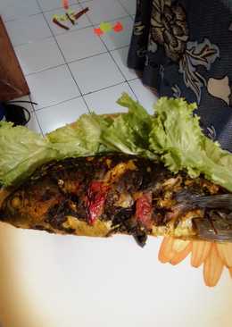 Pepes ikan mas