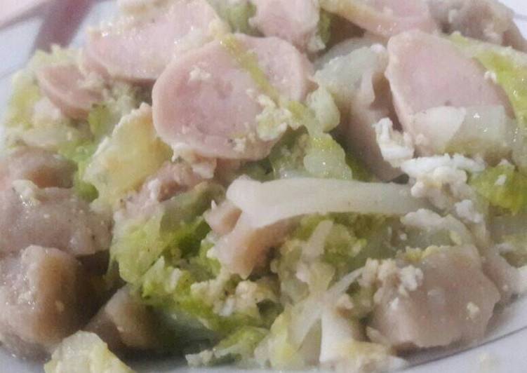 resep masakan Tumis kol sawi putih