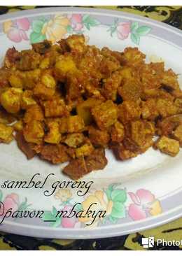 Sambel goreng KTT (kentang,tempe,tahu) #BikinRamadanBerkesan