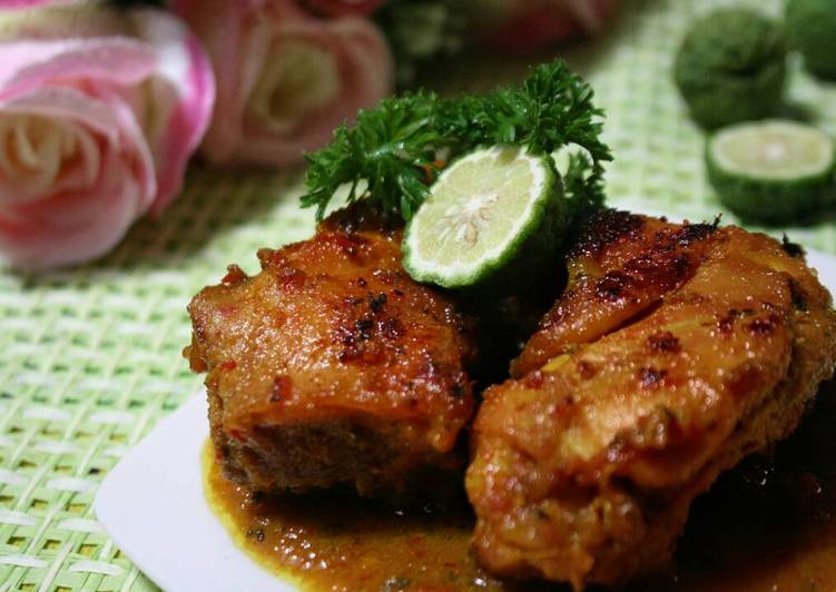 Resep Ayam Bakar Bumbu Rujak By Tantiti
