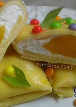 Pancake mangga(ENAK BANGET) #PANCAKEMANGGA