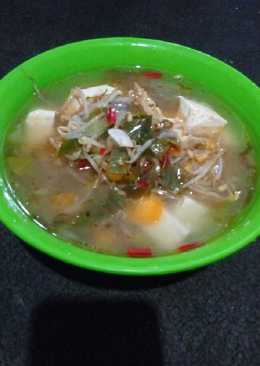 Sayur tahu toge wortel
