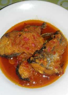 Ikan patin bumbu balado