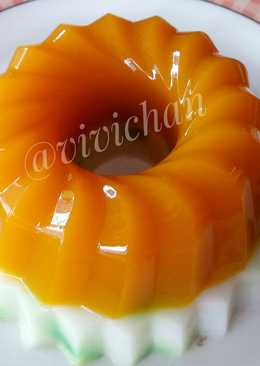 Puding Labu mix Cendol