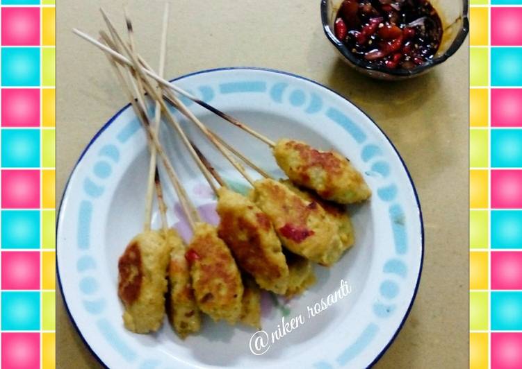 resep masakan Sate Lilit Ayam