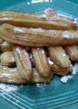 Sus goreng "churros"