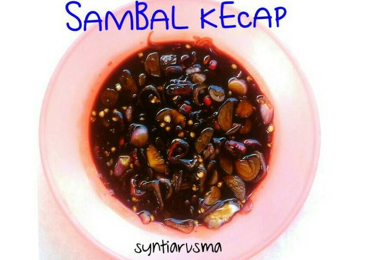 bahan dan cara membuat Sambal Kecap Pelengkap ??