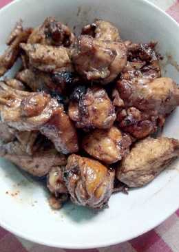 Ayam tahu kecap ala-ala