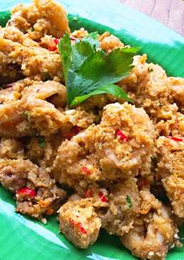 Cumi Saus Telur Asin