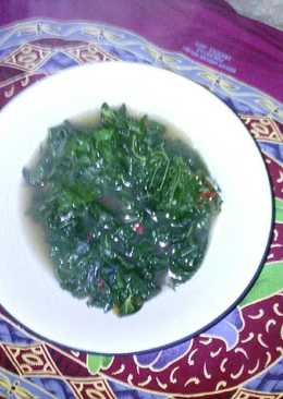 Tumis Daun Singkong Empuk.. By:Erni Hartanti.AmdðŸ˜ðŸ˜˜ðŸ˜š