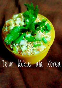 Telur Kukus ala Korea