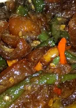Kikil kecap cabe ijo