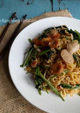 Mie Goreng Kangkung Belacan