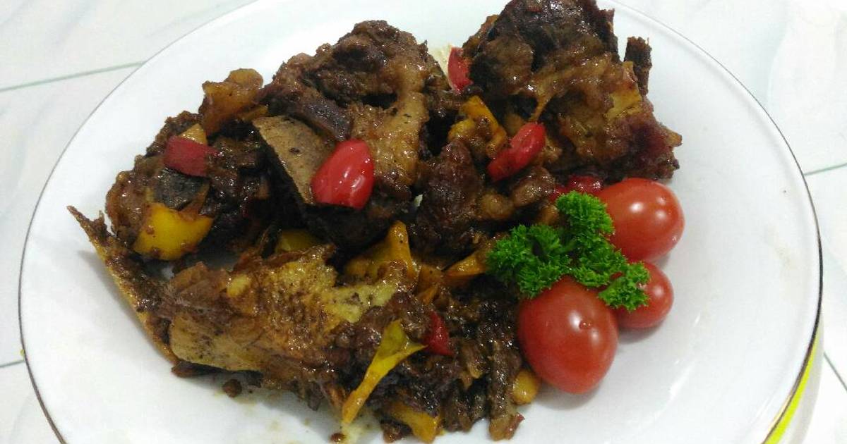 Iga masak lada hitam - 44 resep - Cookpad