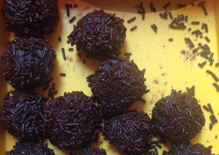 resep makanan Choco balls