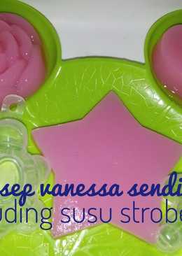 Puding Susu Stroberry