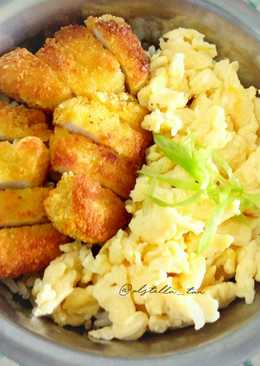 Chicken Nugget with Scrambled Egg Rice Bowl