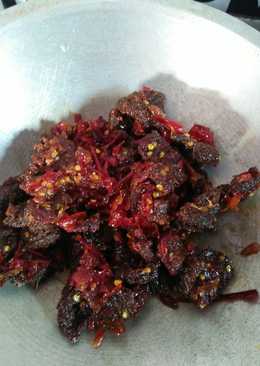 Dendeng sapi kriuk