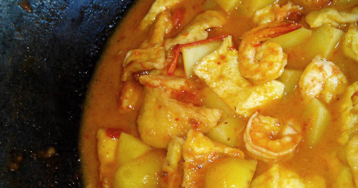 6 resep udang masak santan bumbu rujak enak dan sederhana 