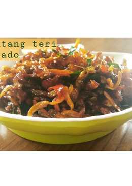 Kentang teri balado