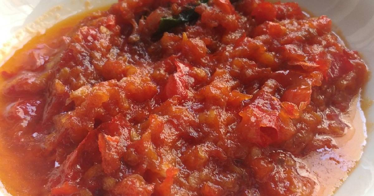 28 Resep Sambal Merah Padang Enak Dan Sederhana Cookpad