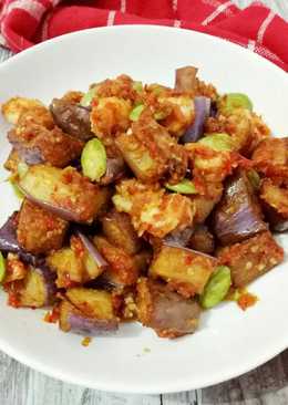 Terong udang balado