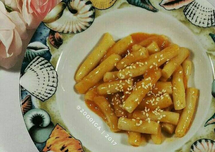 gambar untuk resep makanan Tteokbokki