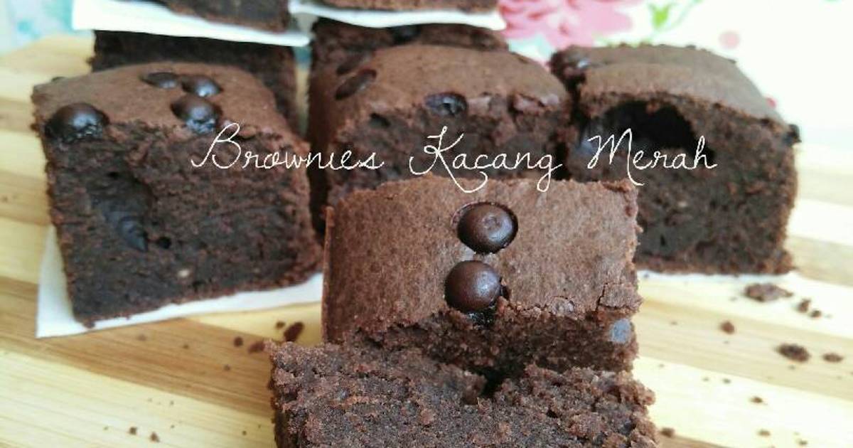 Resep Brownies Kacang Merah
