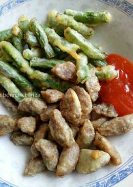 Cemilan buncis baso tepung